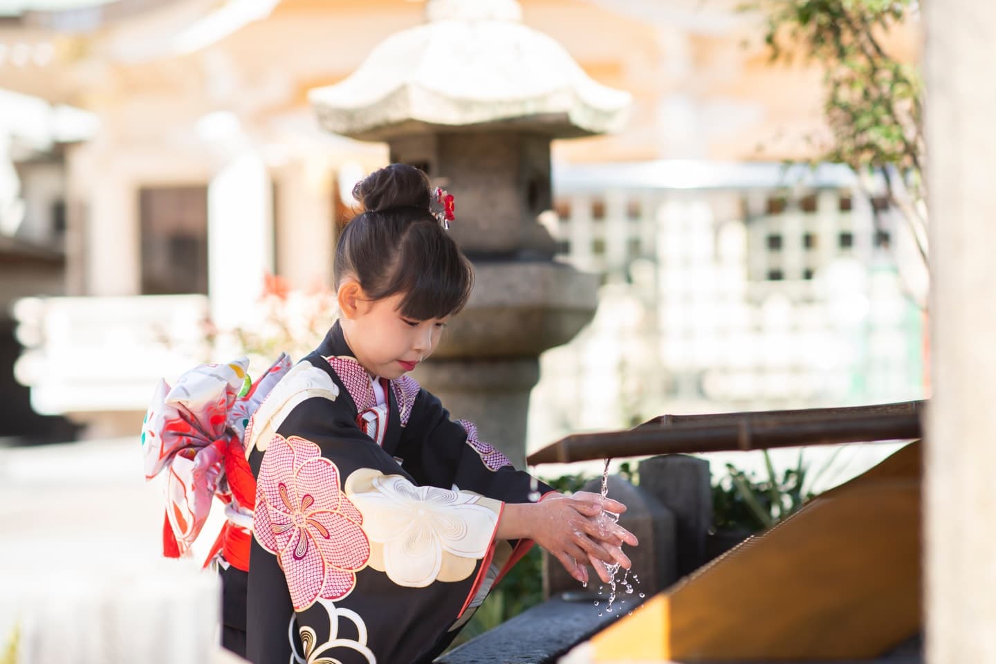岡山神社 七五三 ロケ
